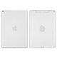 Задня панель корпуса для Apple iPad Pro 10.5, срібляста, (версія 4G), A1709