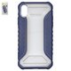 Чехол Baseus для iPhone XR, синий, ударопрочный, пластик, #WIAPIPH61-MK03