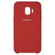 Чехол для Samsung J260 Galaxy J2 Core, красный, Original Soft Case, силикон, red (14)