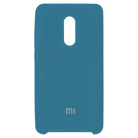 Чехол для Xiaomi Redmi Note 4X, синий, Original Soft Case, силикон, royal blue 03 