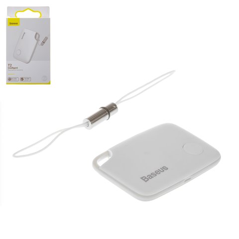 Умный брелок Baseus T2 Intelligent, белый, #ZLFDQT2 02