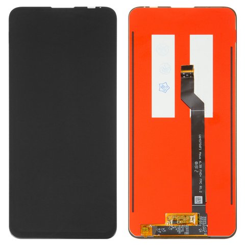 Дисплей для Asus Asus ZenFone 6 ZS630KL ; Samsung, чорний, без рамки, High Copy