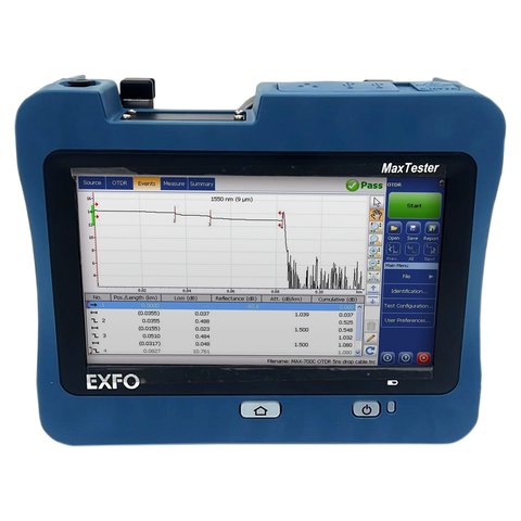 Оптический рефлектометр EXFO MAXTESTER MAX 730C SM2