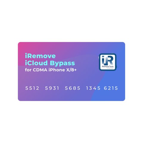 iRemove iCloud Bypass для CDMA iPhone X 8P [NO SIGNAL]