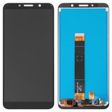 Дисплей для Huawei Honor 9S, Y5p, чорний, без рамки, Оригінал (переклеєне скло), DRA-LX9/DUA-LX9