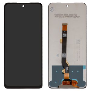 Дисплей для Tecno Spark 20 Pro KJ6 ; Infinix Hot 40 X6836 , Hot 40 Pro X6837 , черный, без рамки, Original PRC , TXDI680QBQPX