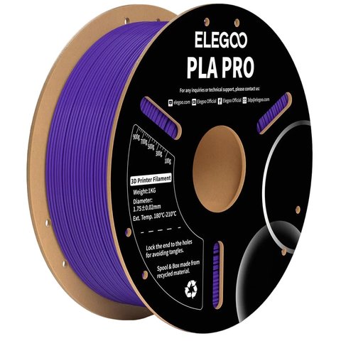 Филамент ELEGOO PLA PRO, фиолетовый purple , 1 кг