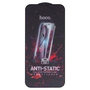 Захисне скло Hoco G10 для Apple iPhone 13 Pro Max, iPhone 14 Plus, Full Glue, Anti Static, без упаковки , чорний