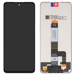Дисплей для Xiaomi Poco M6 Pro 5G, Redmi 12, чорний, без рамки, Сopy, tianma