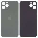 Задня панель корпуса для iPhone 11 Pro, зелена, не потрібно знімати скло камери, Original (PRC), big hole, matte midnight green