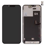 Дисплей для iPhone 13 Pro, черный, с рамкой, High Copy, без микросхемы, (OLED), GX OEM Hard, type 1