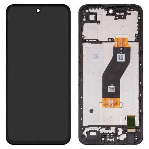 Дисплей для Infinix Smart 10 X6725 , Smart 10 Plus X6725B , чорний, з рамкою, High Copy