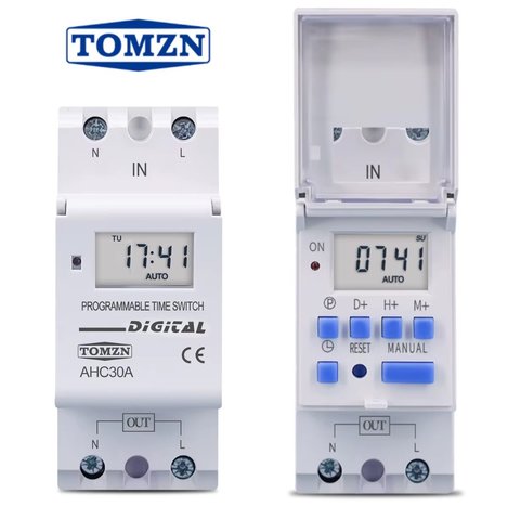 Реле времени TOMZN AHC30A, 220 В, 30 A