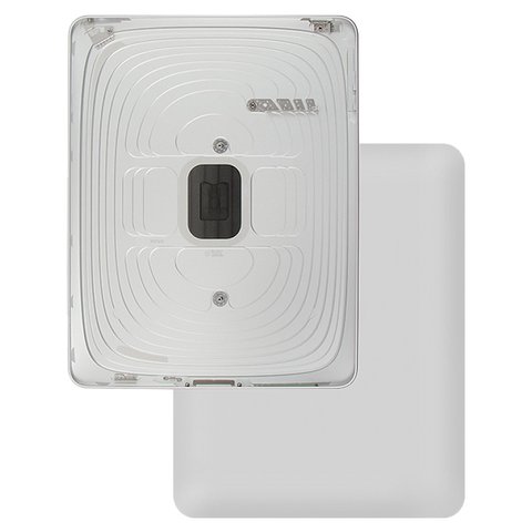 Housing Back Cover compatible with iPad, silver, version Wi Fi  