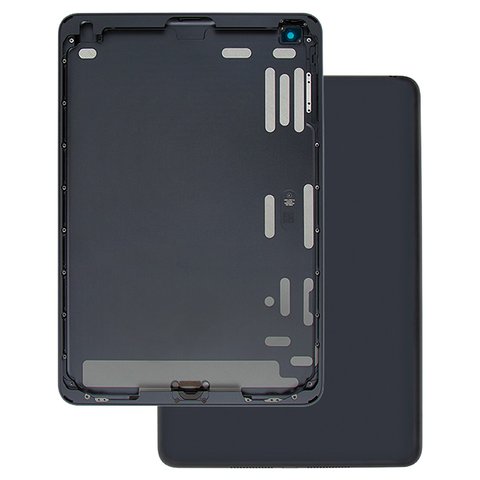 Housing Back Cover compatible with iPad Mini, black, version Wi Fi  