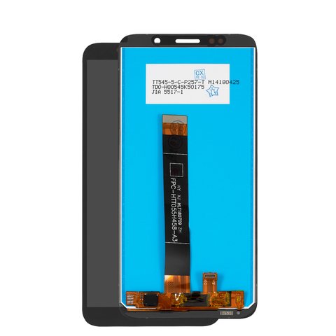 Pantalla LCD puede usarse con Huawei Honor 7A 5,45", Honor 7s, Honor Play 7, Y5 2018 , Y5 Prime 2018 , negro, sin marco, High Copy, DUA L22 
