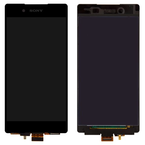 LCD compatible with Sony E6533 Xperia Z3+ DS, E6553 Xperia Z3+, Xperia Z4, black, without frame, Original PRC  