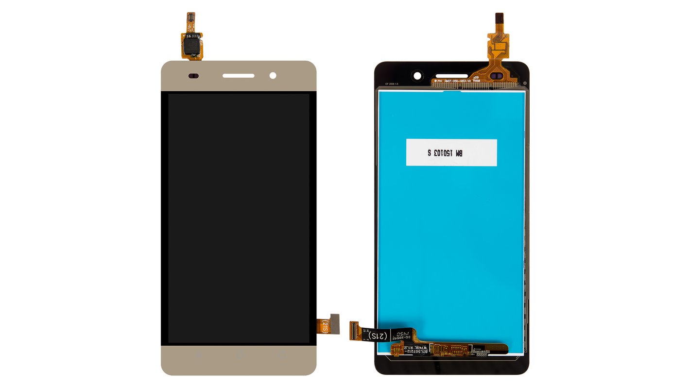 Дисплей для Huawei Honor 4C, золотистый, Original (PRC), CHM-U01 - All  Spares