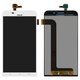 LCD compatible with Asus Zenfone Max (ZC550KL), (white)