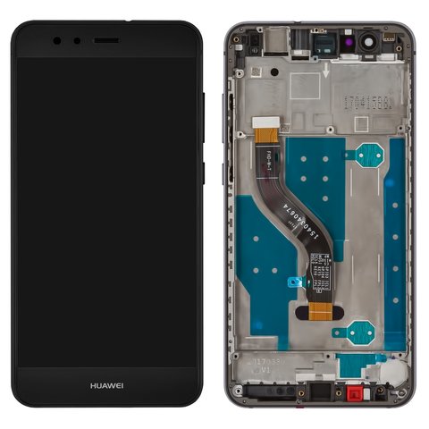 Дисплей для Huawei P10 Lite, черный, с рамкой, Original PRC , WAS L21 WAS LX1 WAS LX1A