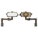 Cable flex puede usarse con Samsung G570F/DS Galaxy J5 Prime,  teclas del menú, blanco, con plástico