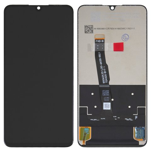 Дисплей для Huawei Nova 4e, P30 Lite, P30 Lite 2020  New Edition, черный, без рамки, Original PRC 