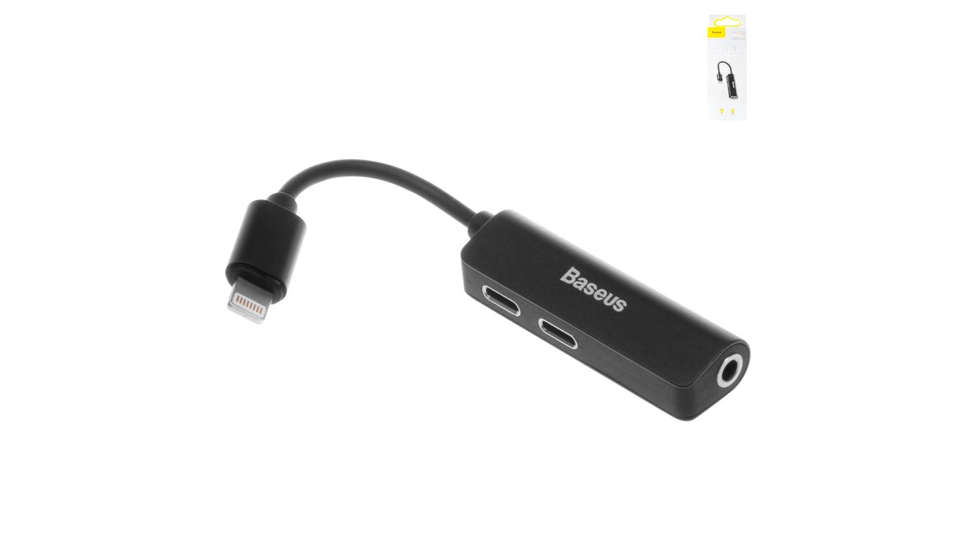 Baseus dual 2025 lightning adapter