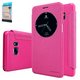 Case Nillkin Sparkle laser case compatible with Samsung N930F Galaxy Note 7, (pink, flip, PU leather, plastic) #6902048126213