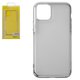 Case Baseus compatible with iPhone 11 Pro, (silver, transparent, silicone) #ARAPIPH58S-MD0S
