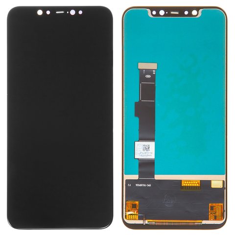 LCD compatible with Xiaomi Mi 8, black, without frame, Copy, TFT , M1803E1A 