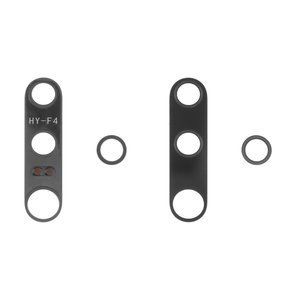 Camera Lens compatible with Xiaomi Mi 10 Pro, black, set 2 pcs., M2001J1G 
