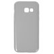 Case compatible with Samsung A320 Galaxy A3 (2017), (colourless, transparent, silicone)