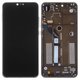 LCD compatible with Xiaomi Mi 8 Lite 6.26", (black, with frame, High Copy, M1808D2TG)