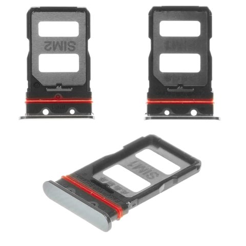SIM Card Holder compatible with Xiaomi Poco F2 Pro, gray, M2004J11G 
