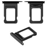 Sujetador de tarjeta SIM puede usarse con iPhone 11 Pro Max, gris, double SIM, matte space gray