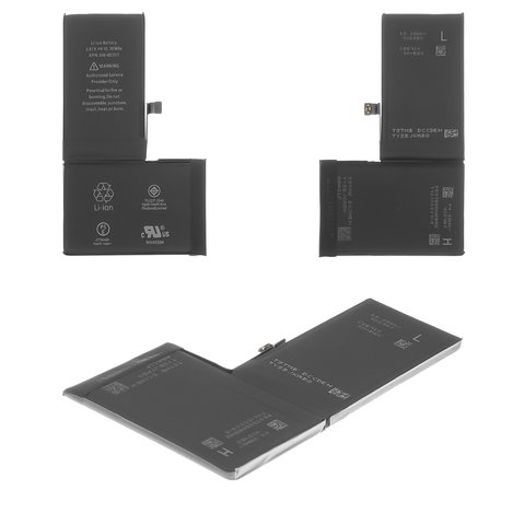 Battery compatible with iPhone X, Li ion, 3.81 V, 2716 mAh, HC, original IC  #616 00351