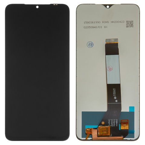 Pantalla LCD puede usarse con Xiaomi Poco M3, Redmi 9T, negro, sin marco, High Copy