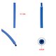 Heat Shrink Tube, (1 m, 3.2 mm, dark blue, with glue)