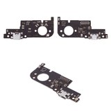 Cable flex puede usarse con ZTE Blade A52, del conector de carga, con micrófono, con componentes, High Copy, placa del cargador
