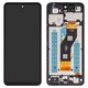 Pantalla LCD puede usarse con ZTE Blade V60 Design, Nubia V60 Design, negro, con marco, High Copy, (Z2350)