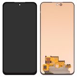 LCD compatible with Samsung A366 Galaxy A36, A566 Galaxy A56, (black, without frame, High Copy, (OLED))