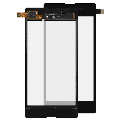 Touchscreen compatible with Sony D2202 Xperia E3, D2203 Xperia E3, D2206 Xperia E3, black 