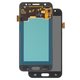 LCD compatible with Samsung J500 Galaxy J5, (black, without frame, original (change glass) )