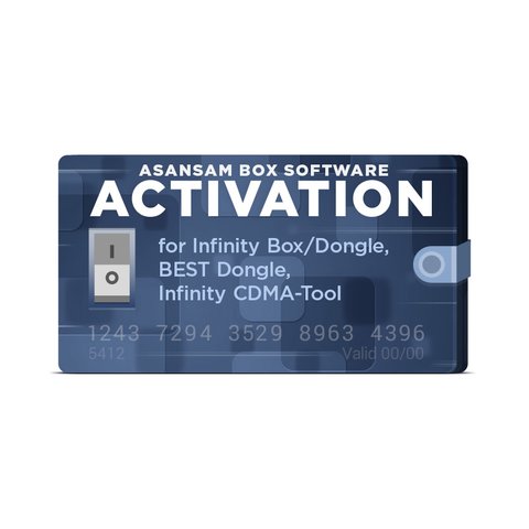 AsanSam Box Software Activation for Infinity Box Dongle, BEST Dongle, Infinity CDMA Tool