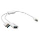 Type C OTG Cable, (Micro USB Charging)