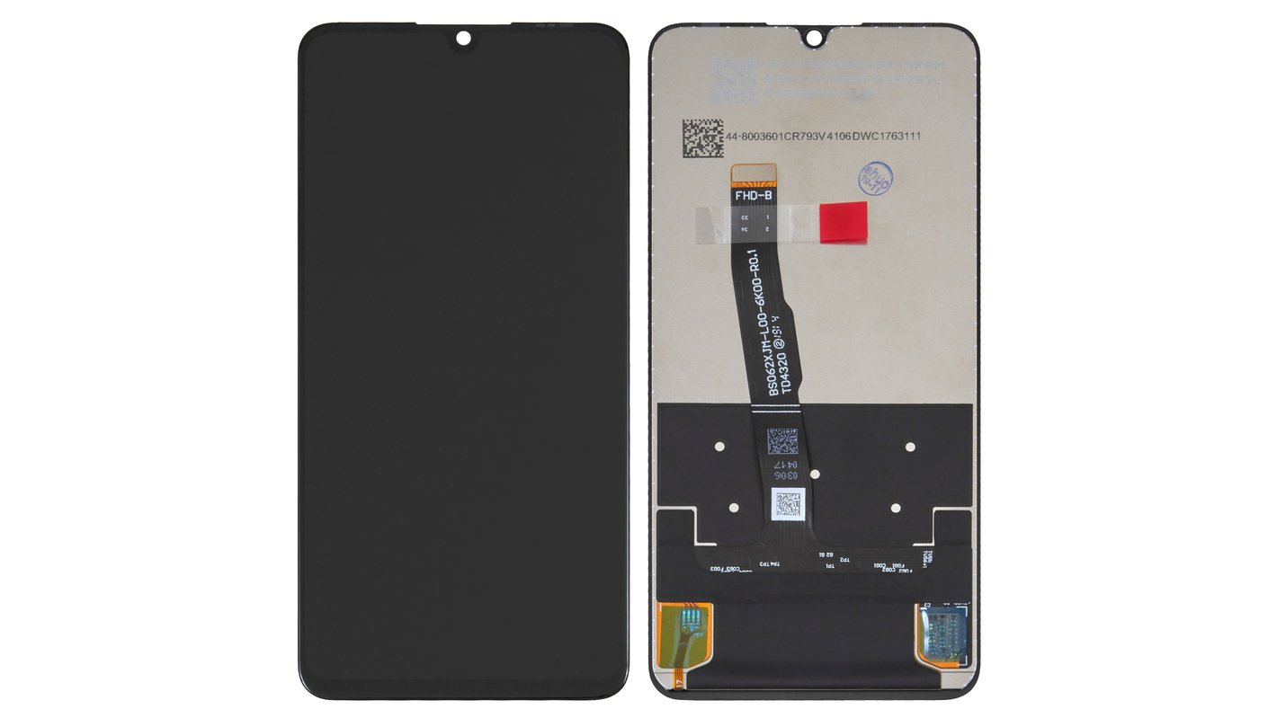 Black YANGJ LCD Screen and Digitizer Full Assembly with Frame for Huawei P30 Lite/Nova 4e Color : Blue