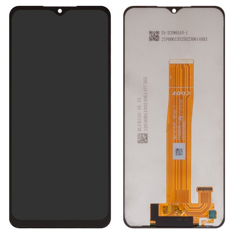 LCD compatible with Samsung A125F Galaxy A12, black, without frame, Box A125F_REV0.1 FPC6509 1