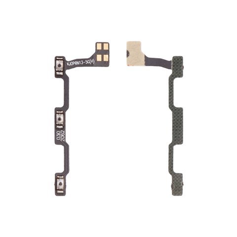Flat Cable compatible with Oppo Reno13 5G, start button, sound button 