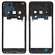 Housing Middle Part compatible with Xiaomi Redmi A3, (black)