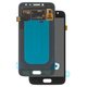 Pantalla LCD puede usarse con Samsung J250 Galaxy J2 (2018), J250 Galaxy J2 Pro (2018), negro, sin marco, Original, empaque industrial, #GH97-21339A